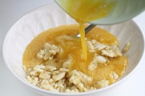 Банановые оладьи.  Ингредиенты: 03