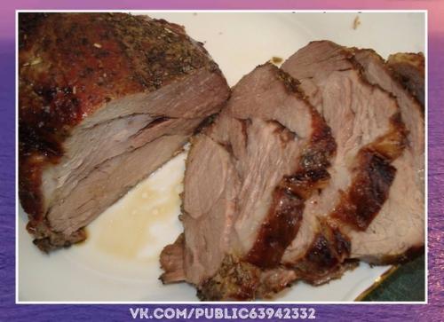 Вдохновляющий рецепт. Запеченная в горчице свинина. 04 Вдохновляющий рецепт. Запеченная в горчице свинина. 04