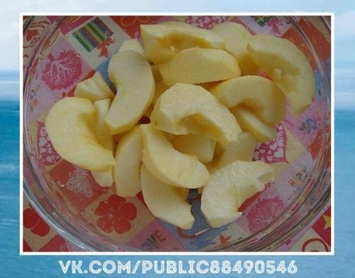 Вкуснейший рецепт.  Творожной пиpог c яблoками и кокоcовой карамeлью. 02