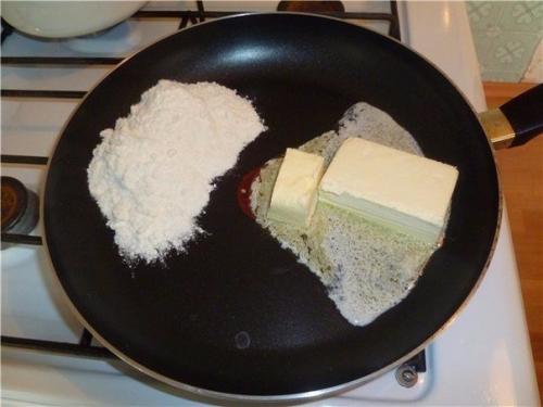 Свинина, запеченная с овощами под соусом бешамель. 02