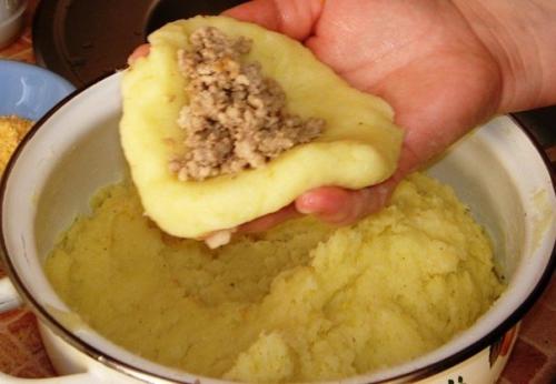 Картофельные зразы. Ингредиенты: 03 Картофельные зразы. Ингредиенты: 03