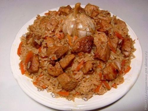 Плов со свининой.
