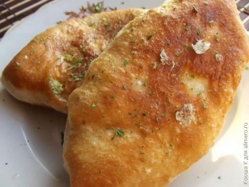 Воздушные жареные пирожки. Воздушные жареные пирожки.