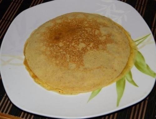 Завтрак в корзинках из блинчиков. 01