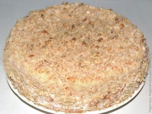 Торт с бананами. 07 Торт с бананами. 07