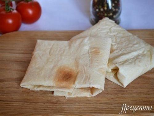 Лаваш с сыром. 04