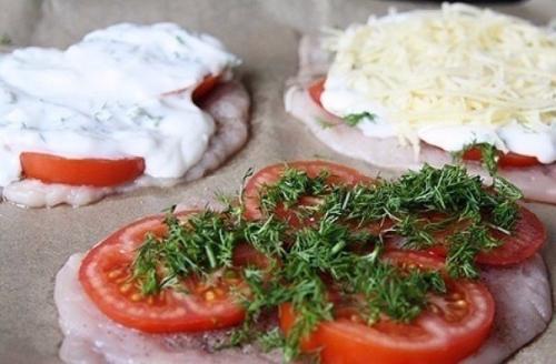Отбивные куриные по шубкой. 04