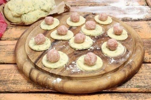 Домашние пельмени с необычным тестом. 07