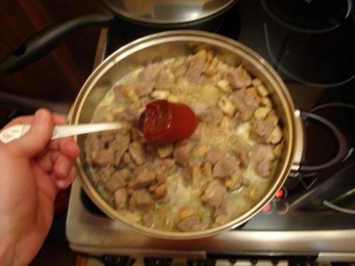 Мясо в сырном соусе. 05 Мясо в сырном соусе. 05