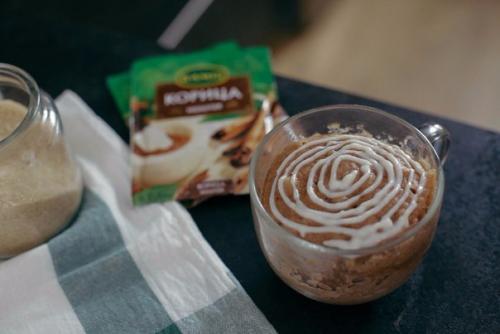 Ароматный десерт с корицей, который готовится очень просто прямо в кружке! 05