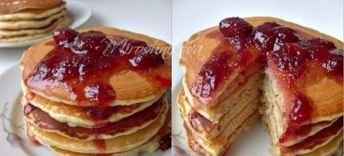 Американские блины.  Ингредиенты: