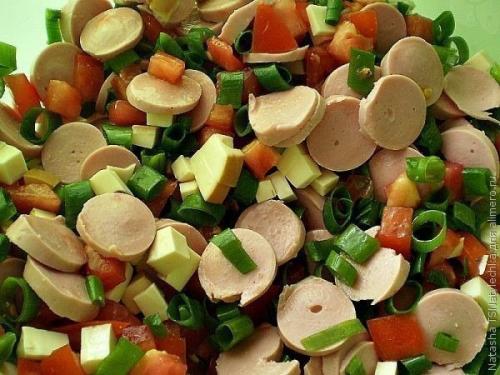 Салат Баварский. Ингредиенты: 05 Салат Баварский. Ингредиенты: 05