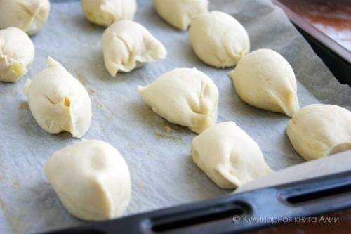 Пирожки - малышки Слоеные скороспелые. 06