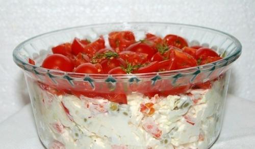 Салат Красная Шапочка.