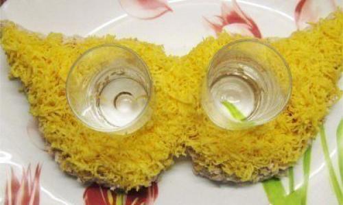 Салат Новогодняя Маска. 02 Салат Новогодняя Маска. 02