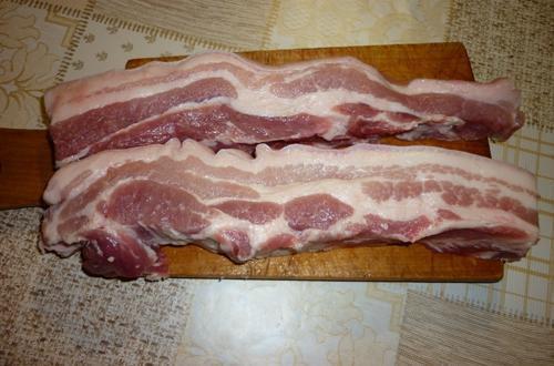 Очень вкусное сало в мультиварке. 01