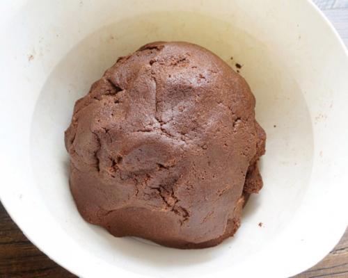 Шоколадное сахарное печенье. 05