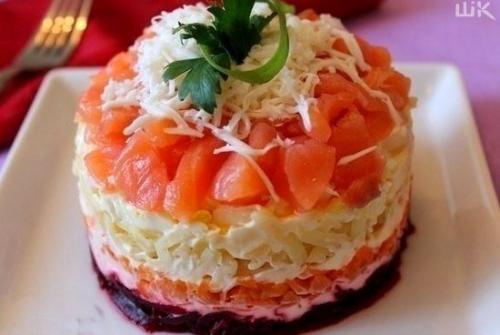 Салаты с красной рыбкой: топ - 7 рецептов к новому 2021 году. Салаты с красной рыбкой: топ - 7 рецептов к новому 2021 году.