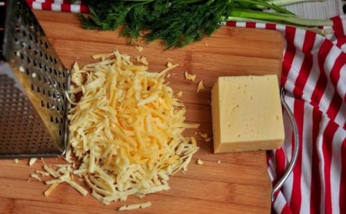 Слойки с творогом и сыром. 01