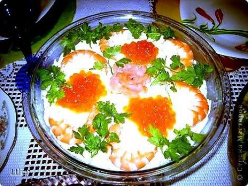 Мой праздничный и очень нежный салатик Эксклюзив.