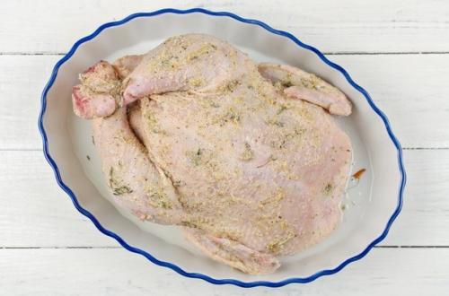 Курица с яблоками в сливочном соусе. 05