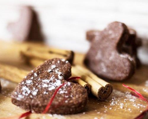 Шоколадное сахарное печенье. 01