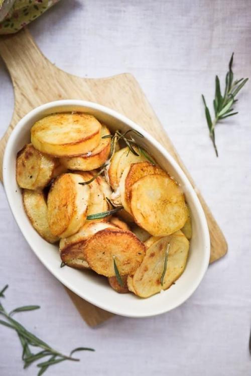 Запеченная картошка по рецепту джейми оливера.