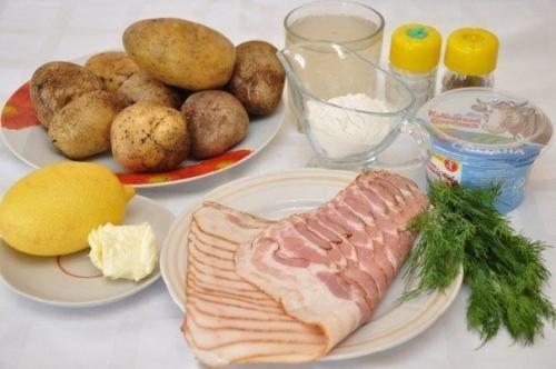 Картошка в беконовой одёжке. 01