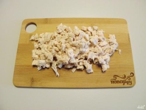 Салат новогодний Ёлочка. 04