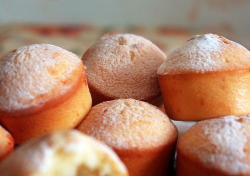 Сливочные маффины.  Ингредиенты: