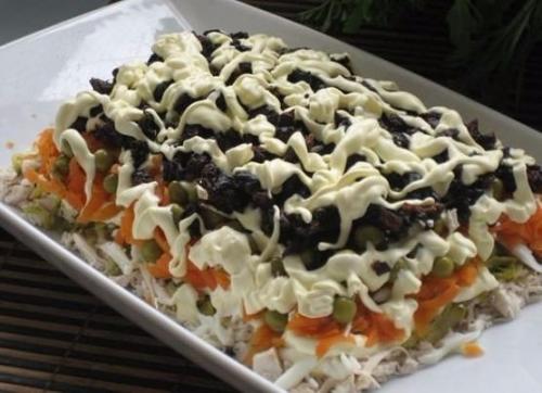 Новогодние слоеные салаты: топ - 10 самых пикантных вариантов? 04 Новогодние слоеные салаты: топ - 10 самых пикантных вариантов? 04