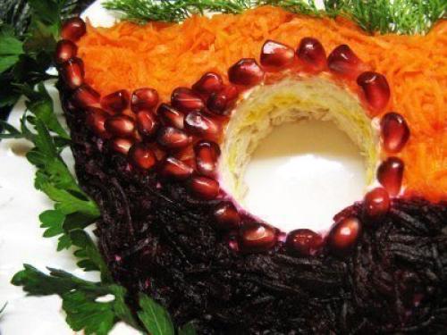 Салат Новогодняя Маска. 05 Салат Новогодняя Маска. 05