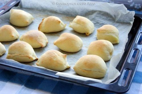 Пирожки - малышки Слоеные скороспелые. 07
