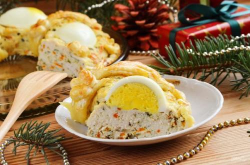 Пирог Рождественское Кольцо.