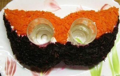 Салат Новогодняя Маска. 04 Салат Новогодняя Маска. 04