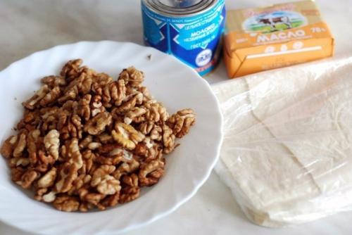 Рулетик с орехами. 01