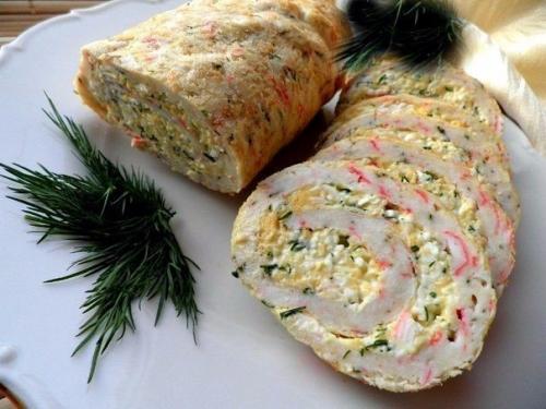 Топ - 9 рецептов закусочных рулетов. 07