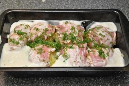 Картошка в беконовой одёжке. 05