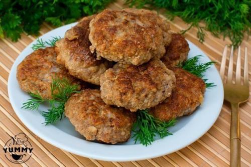 Печеночно - гречневые котлеты. Печеночно - гречневые котлеты.