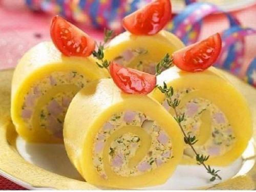 Топ - 9 рецептов закусочных рулетов. 05