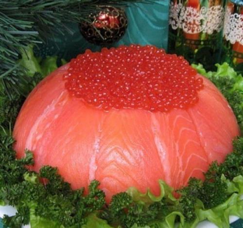 Салаты с красной рыбкой: топ - 7 рецептов к новому 2021 году. 04 Салаты с красной рыбкой: топ - 7 рецептов к новому 2021 году. 04