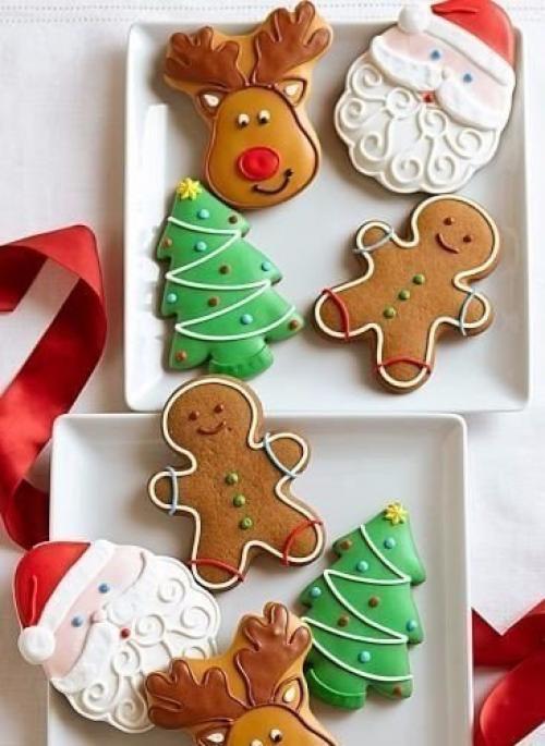 Пряничные человечки.  Ингредиенты: 01