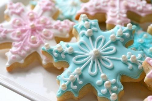 Новогодний рецепт: печенье Лимонные Снежинки.