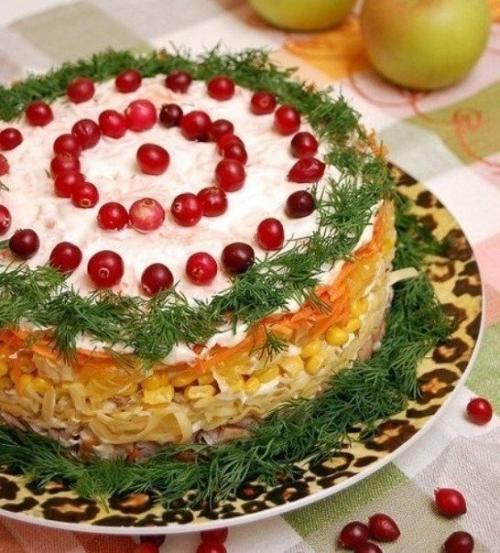 Тор - 10 рецептов приготовления вкусных салатов? 01