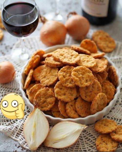 Луковое печенье Изумрудики.