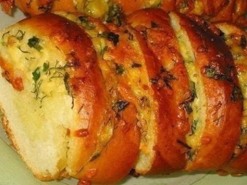 Отличный рецепт хлеба А-ля Чесночные Пампушки. 02