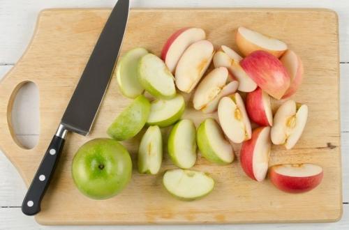 Курица с яблоками в сливочном соусе. 03