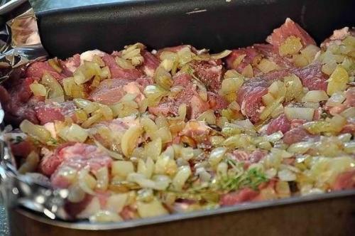 Мясо по-французски.  Вам потребуется: 06