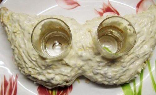 Салат Новогодняя Маска. 03 Салат Новогодняя Маска. 03