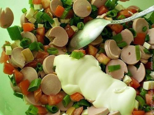 Салат Баварский. Ингредиенты: 06 Салат Баварский. Ингредиенты: 06